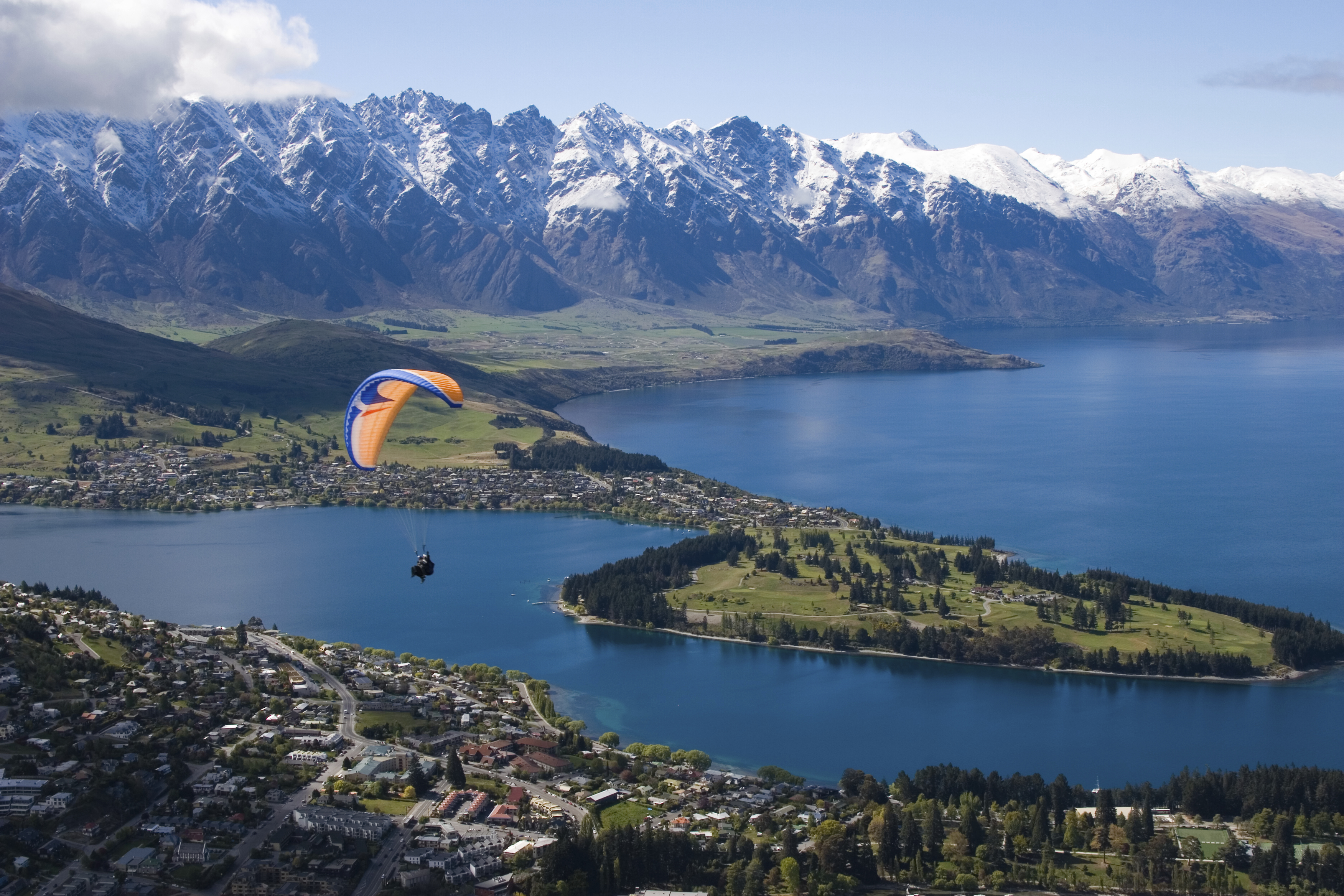 Queenstown on South Island, New Zealand